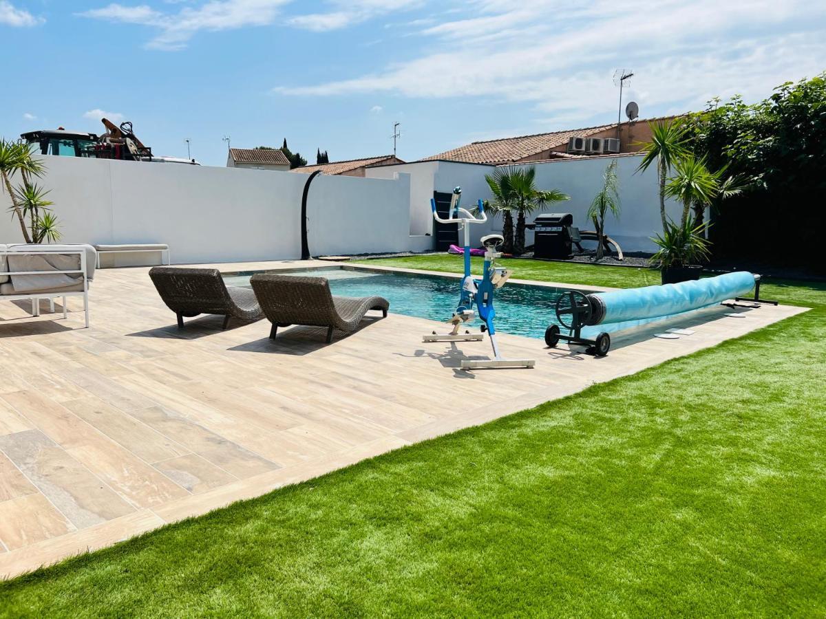 Villa Pescalune Lunel  Exteriér fotografie